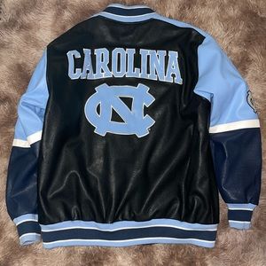 Faux Leather Proedge UNC Jacket